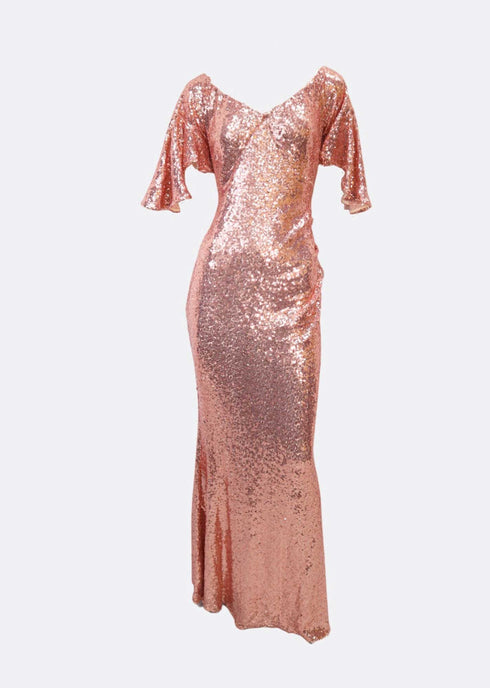 Metamorphosis Sequin Gown